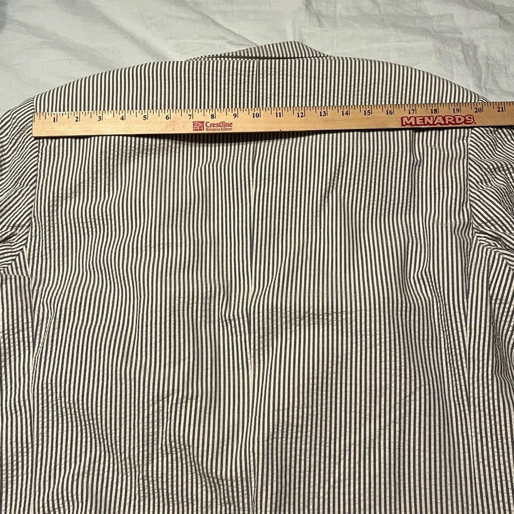 Brooks Brothers Men’s Light Blue & White Seersucker Blazer Sports Coat Jacket